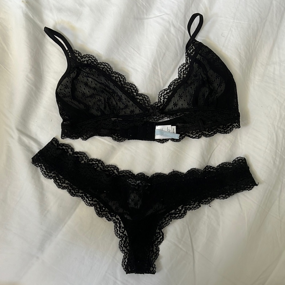 NWOT Eberjey Bra and Panties set in size S/M
